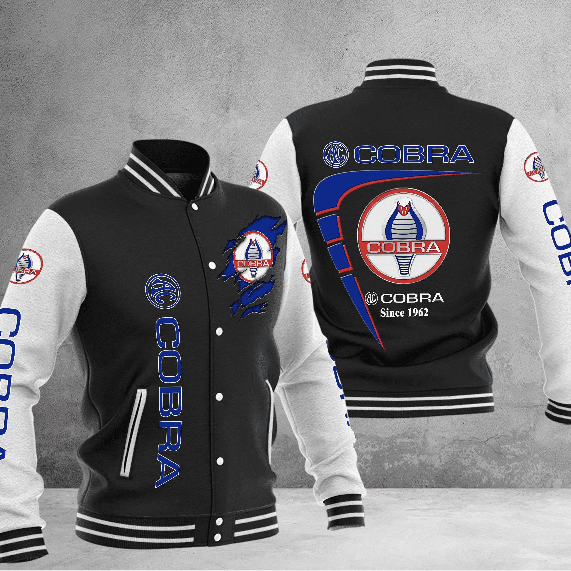 ac cobra baseball varsity jacket baseball jacket all over print xoud0