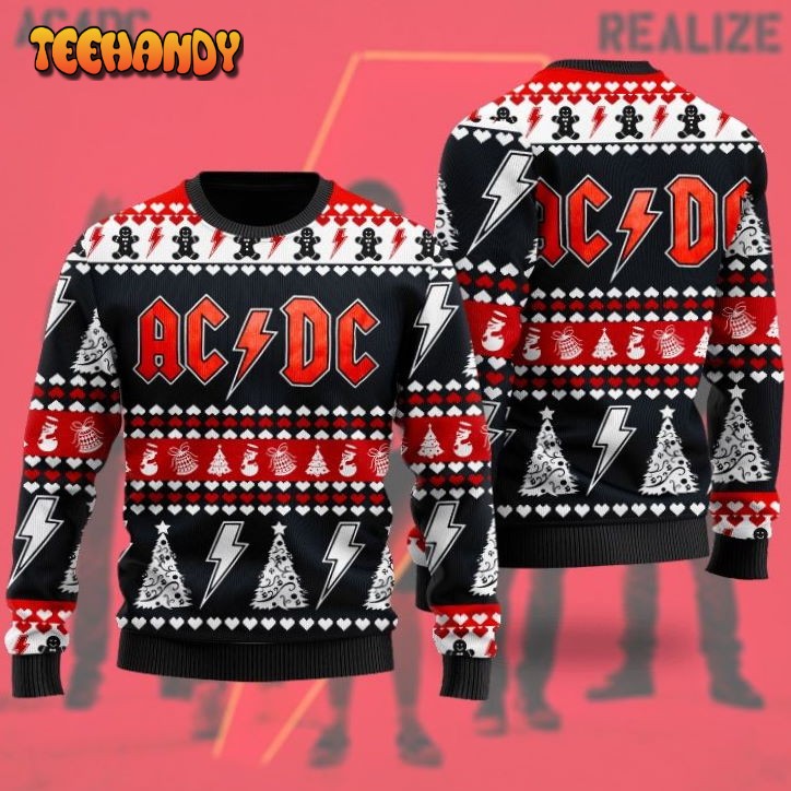 acdc rock band ugly christmas sweater all over print sweatshirt 03dvq