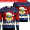 air christmas sweater 3d ugly sweater long sleeve 3331