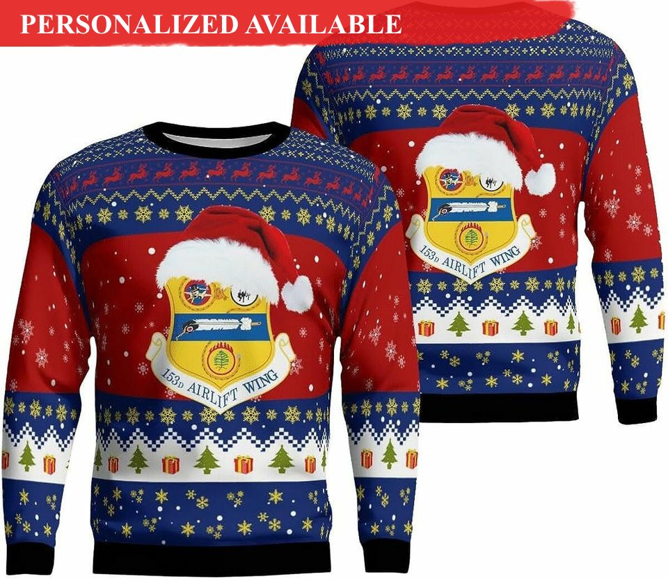 air christmas sweater 3d ugly sweater long sleeve 3331