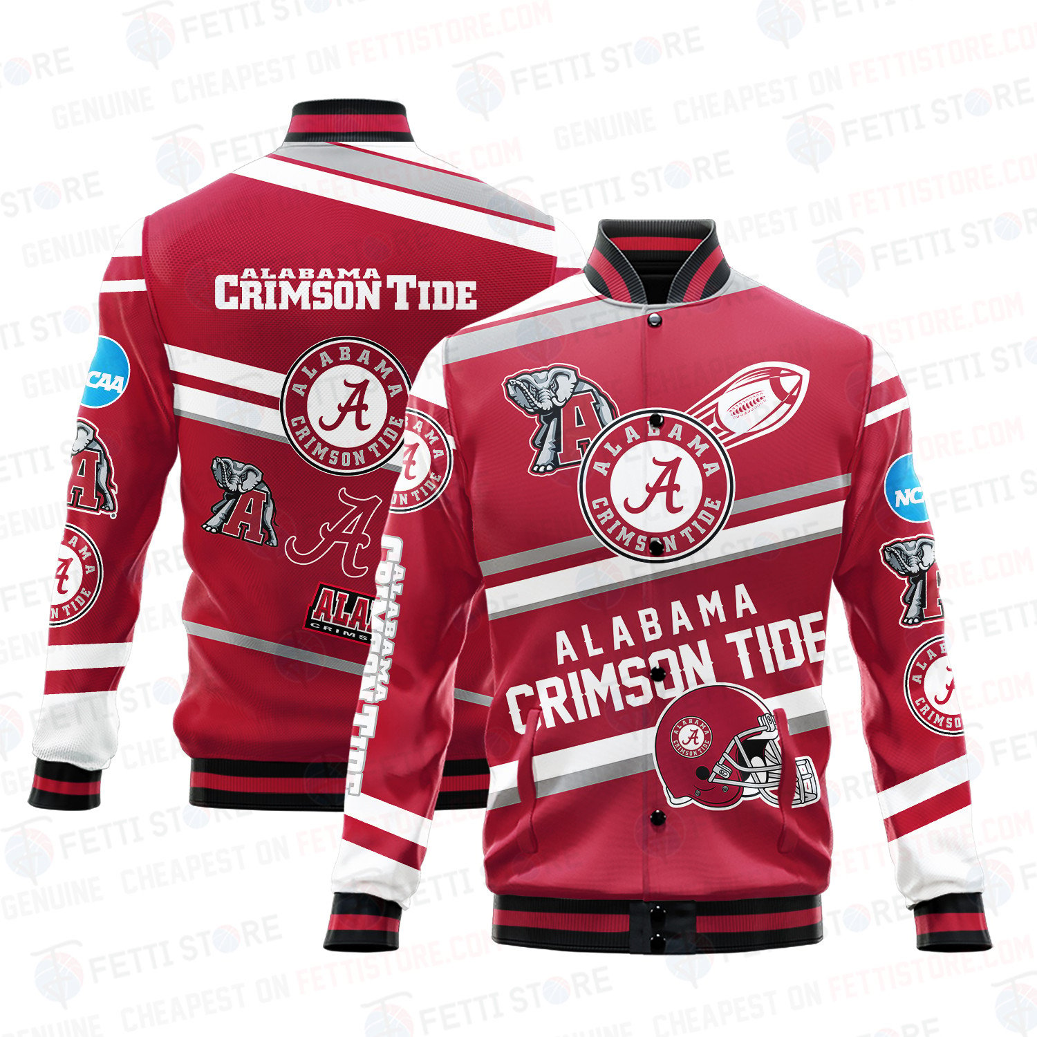 alabama crimson tide baseball varsity jacket baseball jacket all over print wf qd8ni