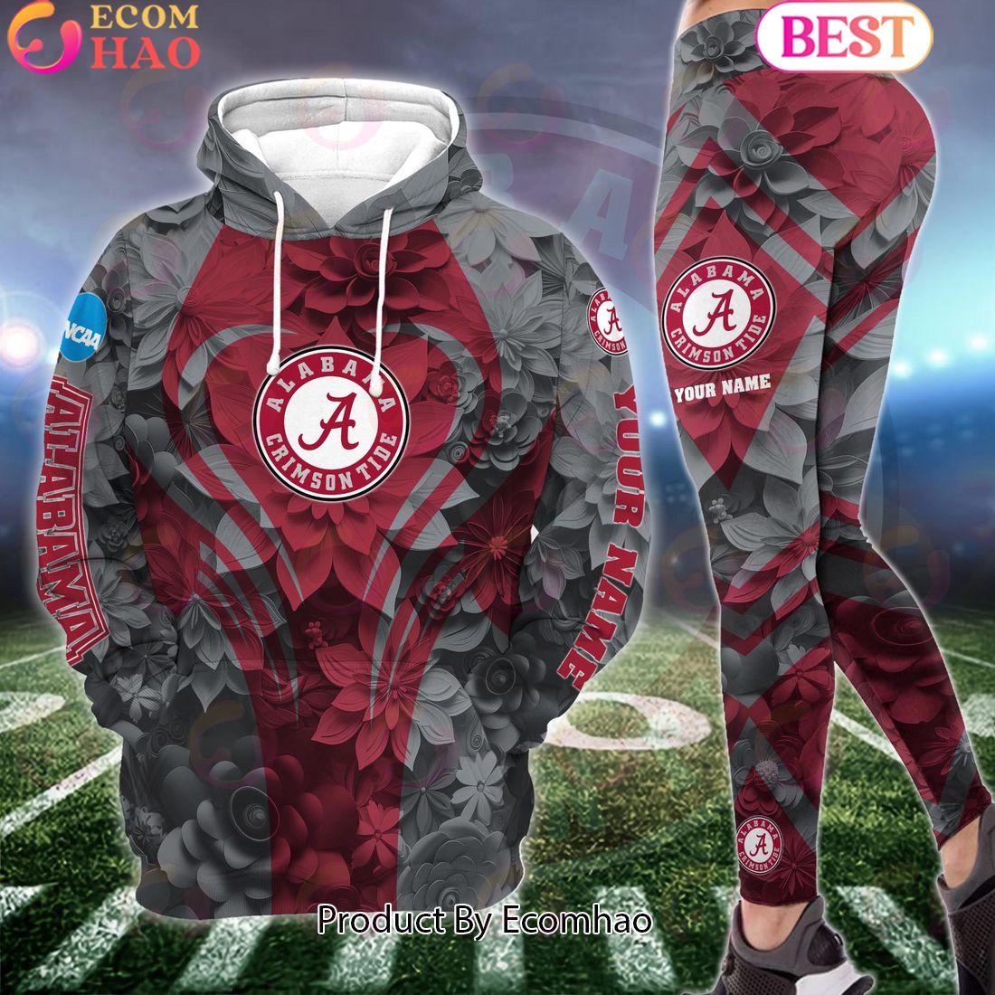 alabama crimson tide hoodie and leggings custom your name football team clothings gift for football lovers 1 wRlDt