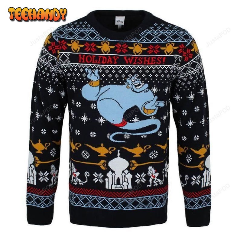 aladdin genie ugly sweater ugly sweater christmas sweaters hoodie sweater 70bl9