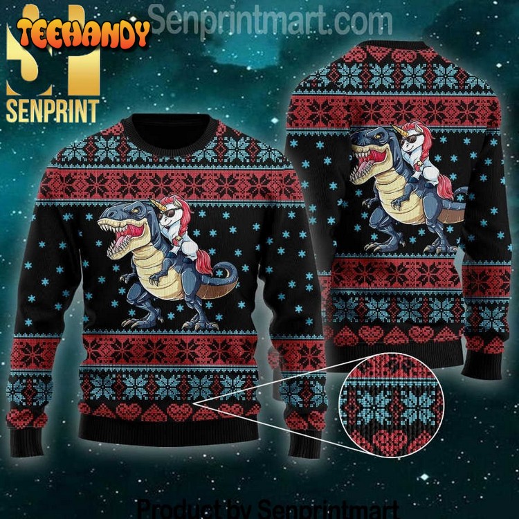 all i want for christmas is a unicorn xmas gifts wool sweater rllhq