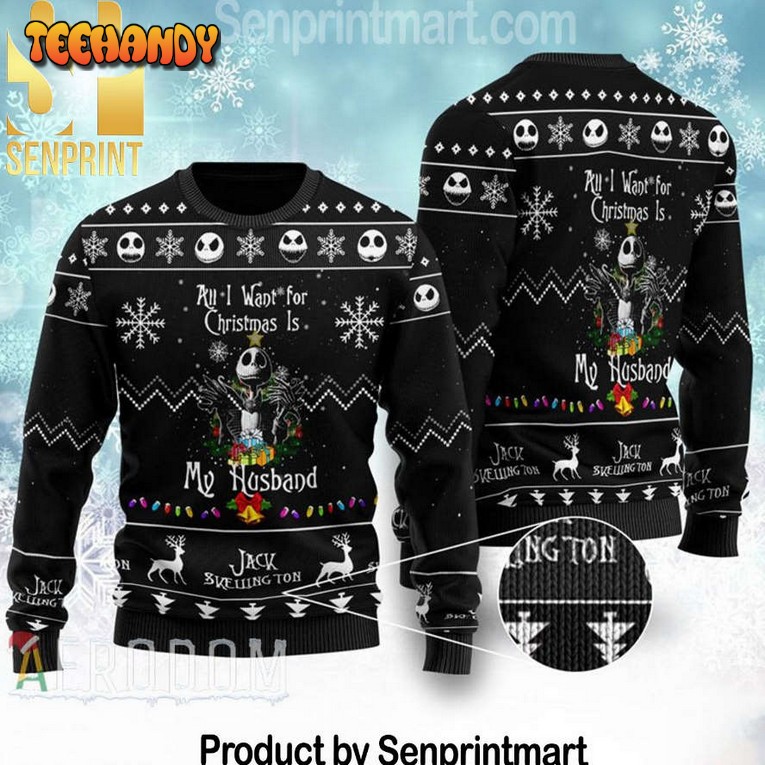 all i want for christmas is my husband jack holiday time sweater jk0ji