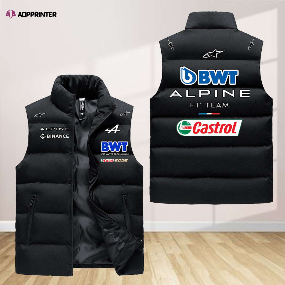 alpine gifts team sleeveless puffer jacket custom for fans gifts