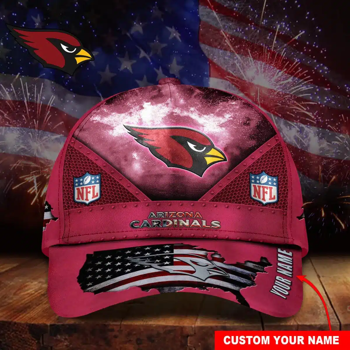 arizona cardinals classic cap gift for fans wty240513 awzqv