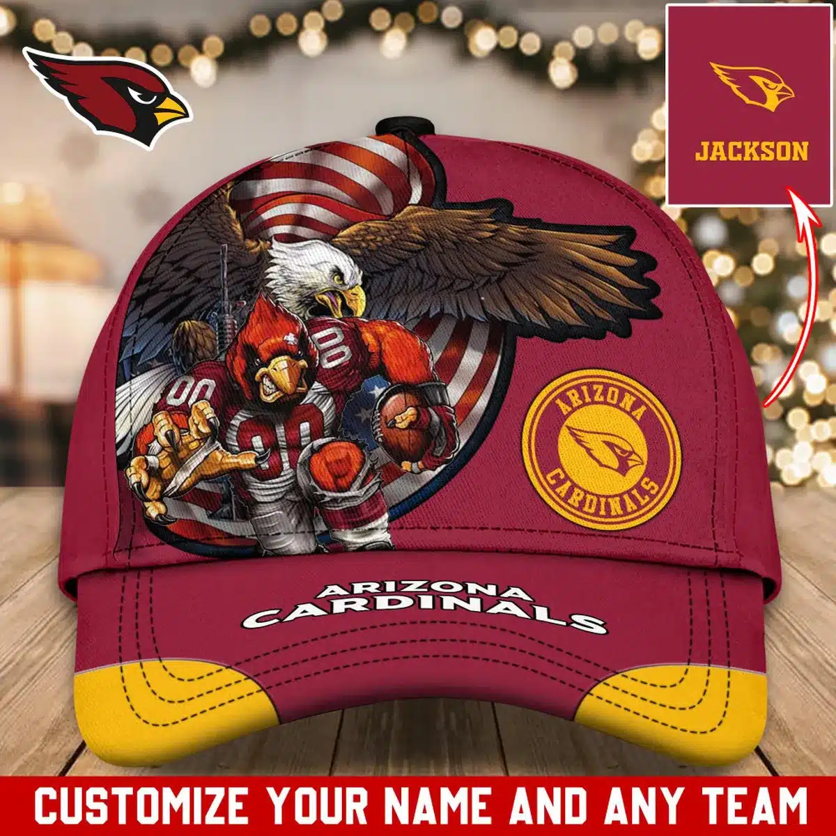 arizona cardinals classic cap gift for fans wty240524 sqrek