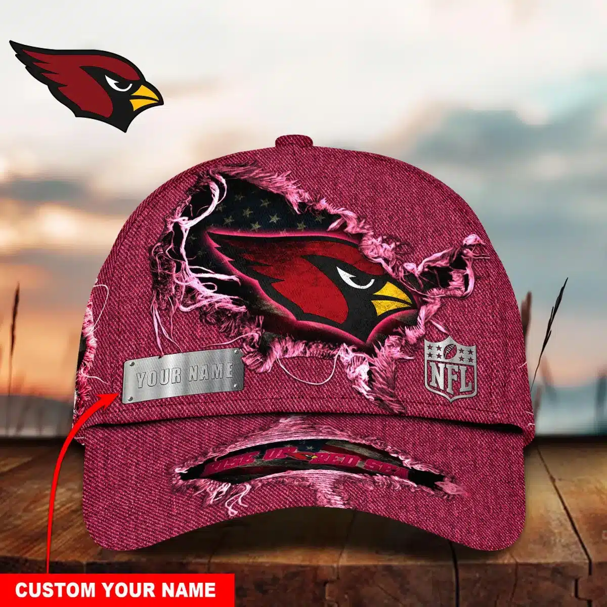 arizona cardinals classic cap gift for fans wty240539 vocyi