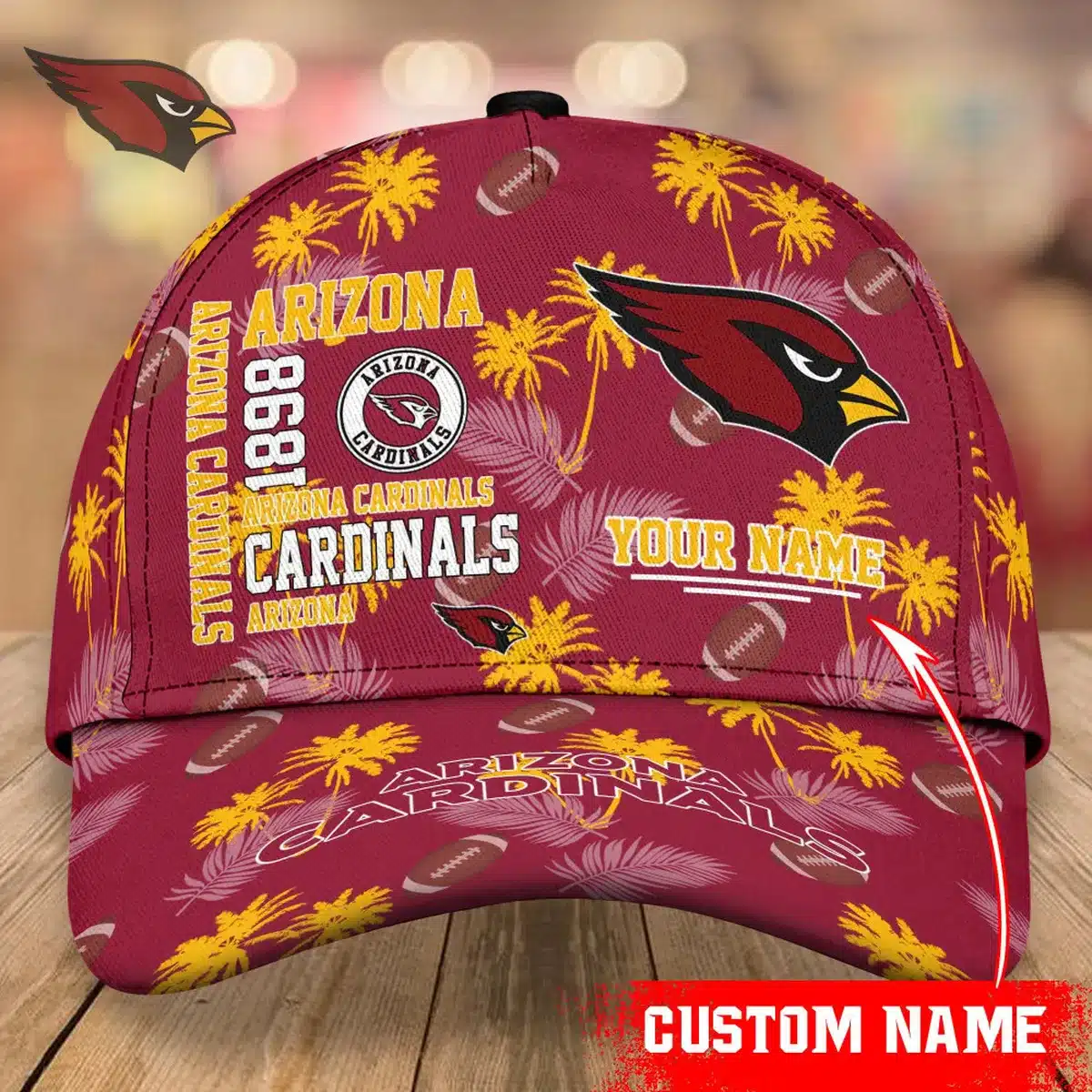 arizona cardinals classic cap gift for fans wty240541 zuj3d