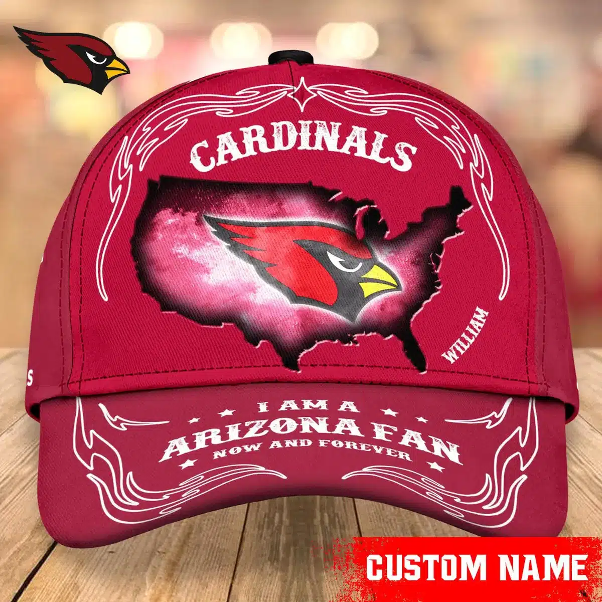 arizona cardinals classic cap gift for fans wty240571 w0zay