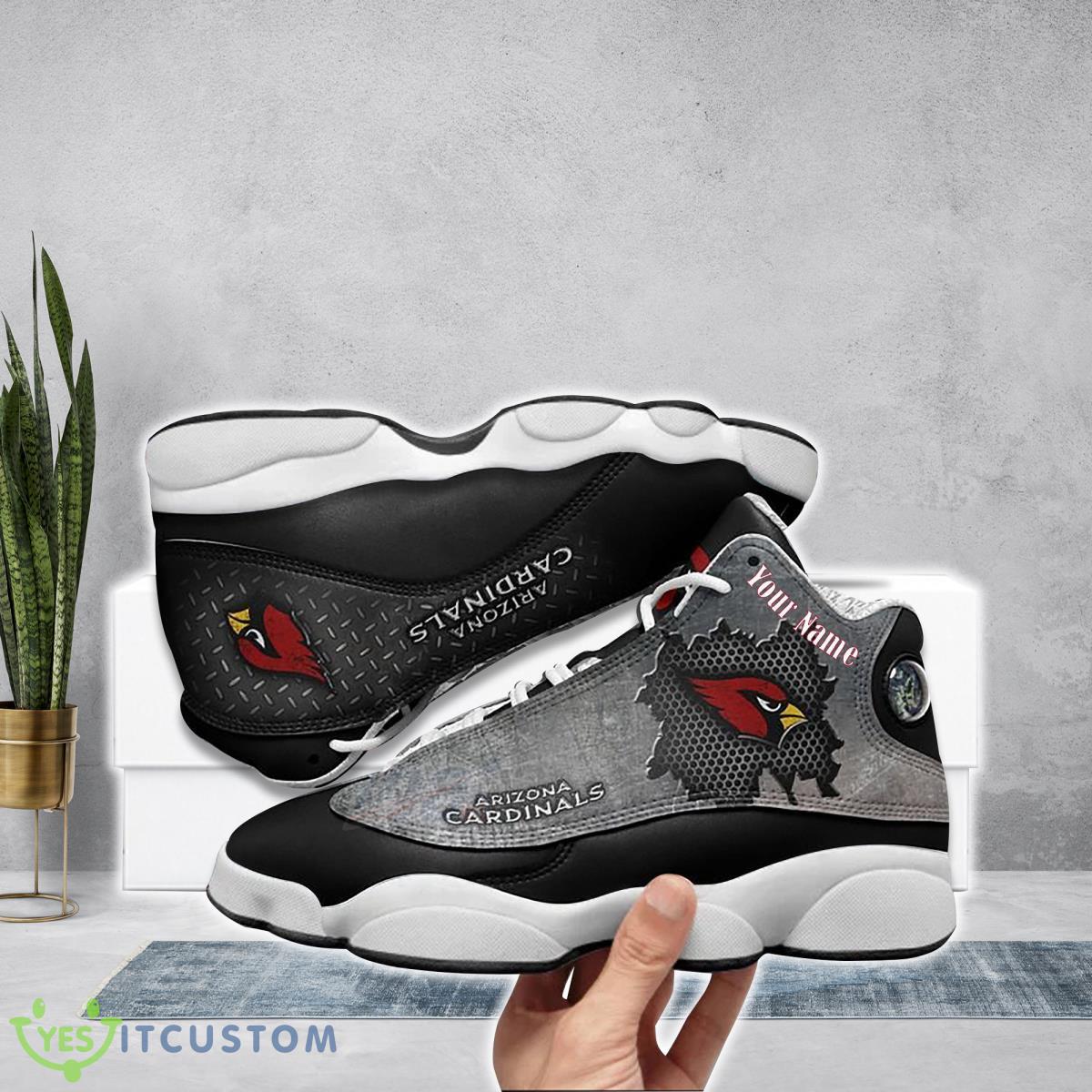 arizona cardinals football team custom name air jordan 13 running shoes gift for fans