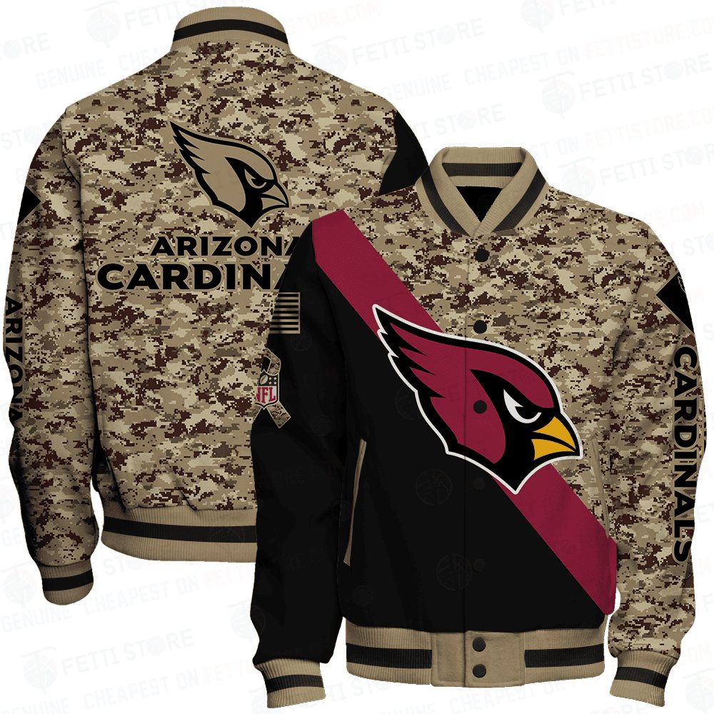 arizona cardinals nfl baseball varsity jacket baseball jacket all over print v1 aum43