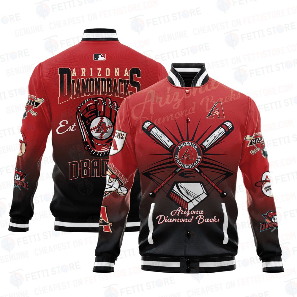 arizona diamondbacks mlb baseball varsity jacket baseball jacket all over print sh1 v5 mra8q