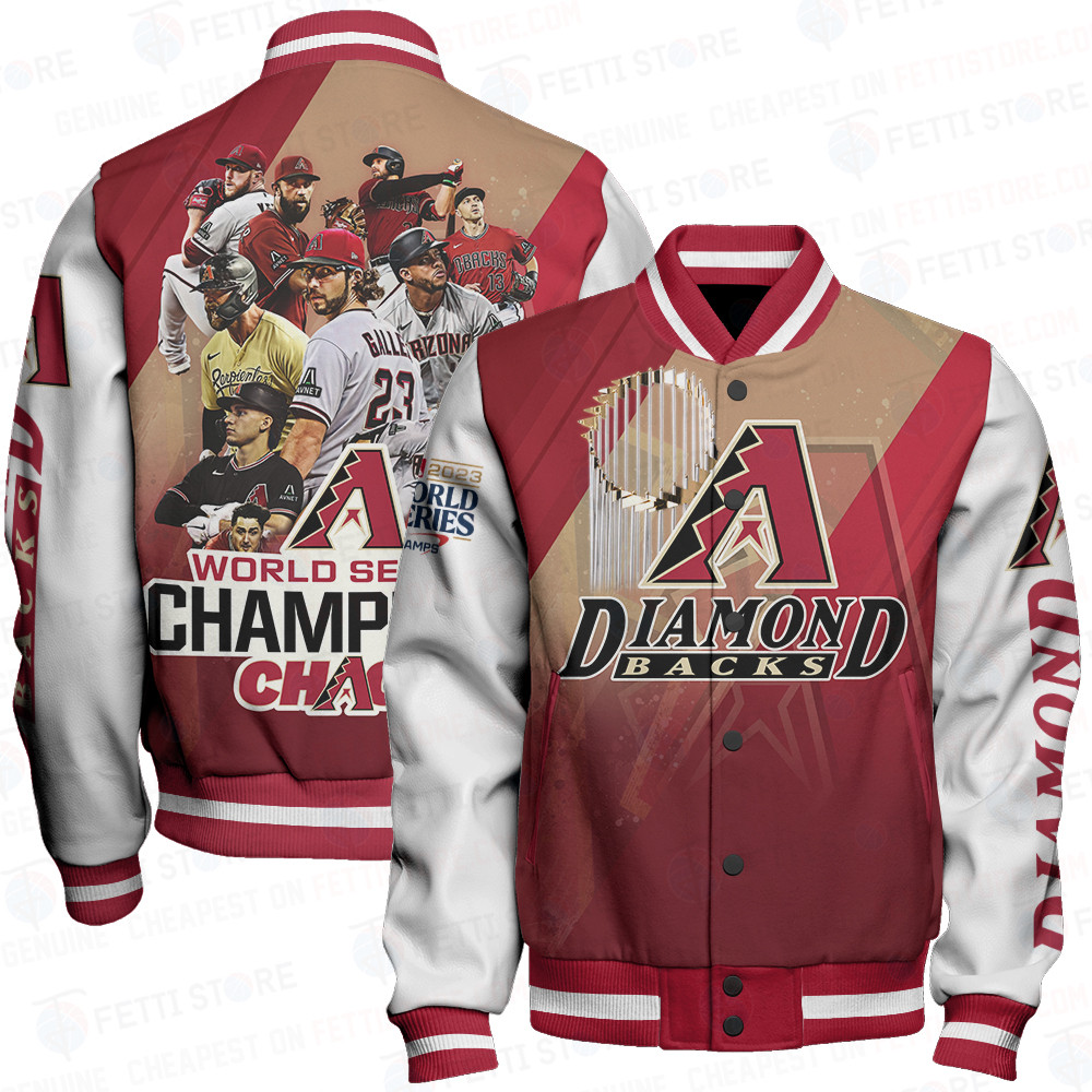 arizona diamondbacks world series champions baseball varsity jacket baseball jacket all over print wf 1eaj8