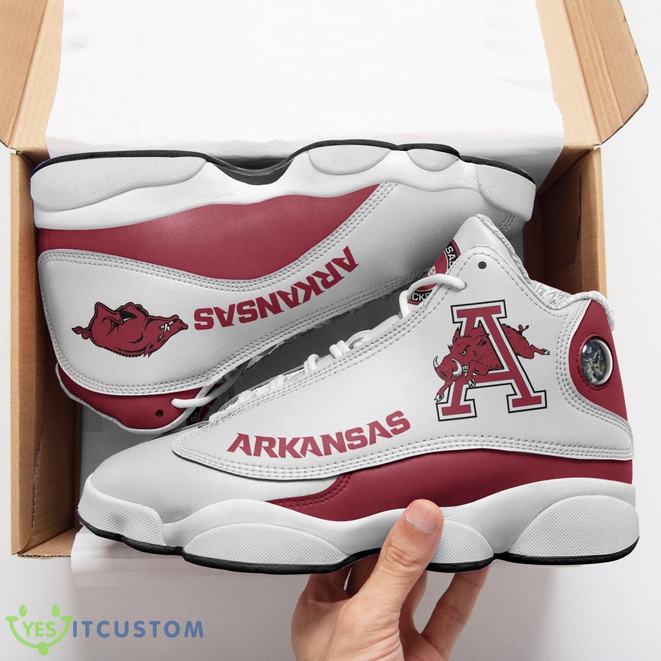 arkansas razorbacks air jordan 13 sneakers sport running shoes for men and women