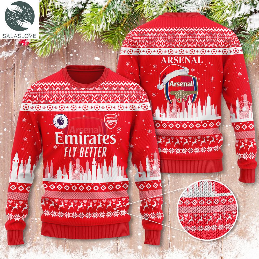 arsenal 3d ugly sweater for soccer lover td180905 1 y3lc2o