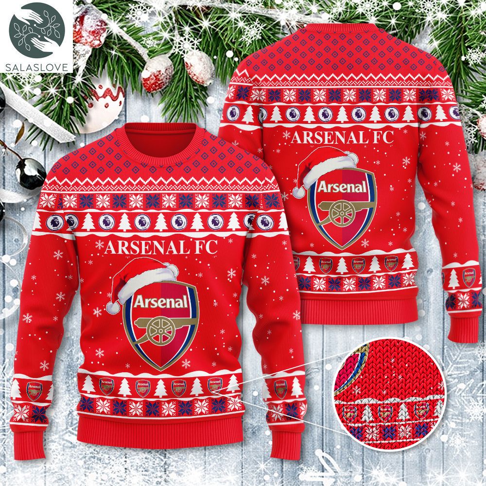 arsenal 3d ugly sweater for soccer lover td180907 1 gmiptu