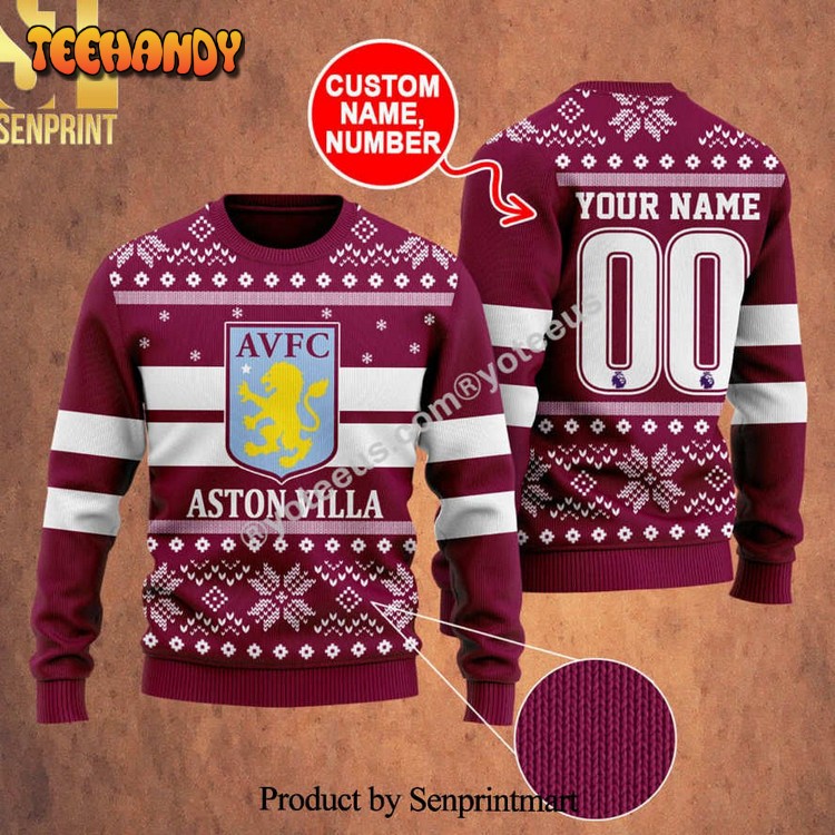 aston villa ugly christmas sweater 5uexl