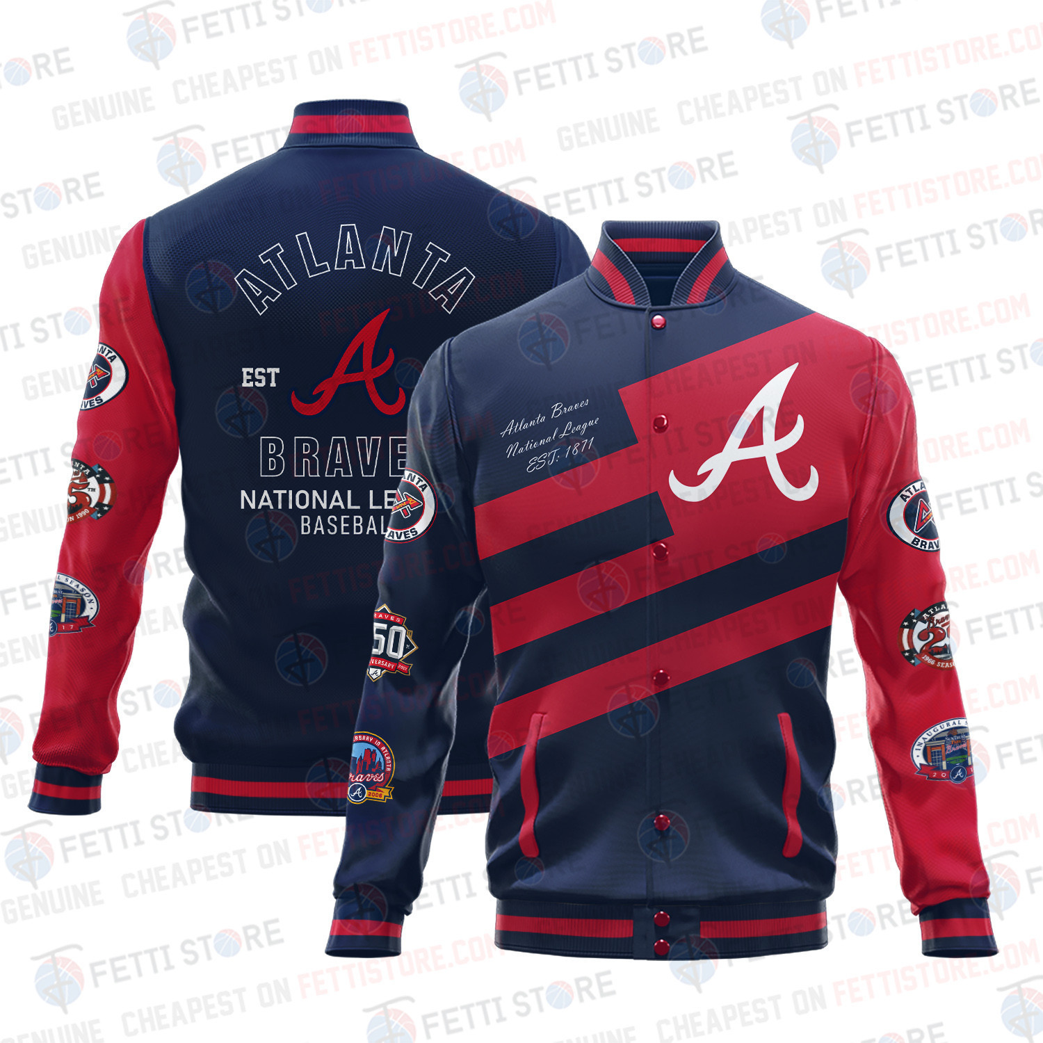 atlanta braves american league baseball baseball varsity jacket baseball jacket all over print sh1 qsjof