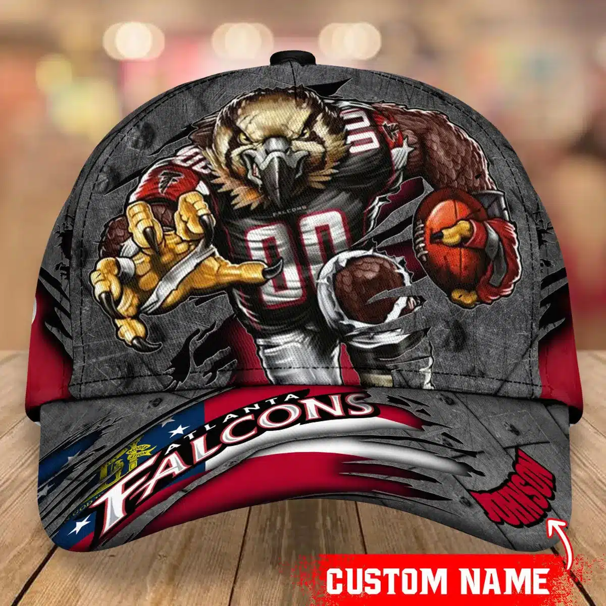 atlanta falcons classic cap gift for fans wty240605 rkfhm