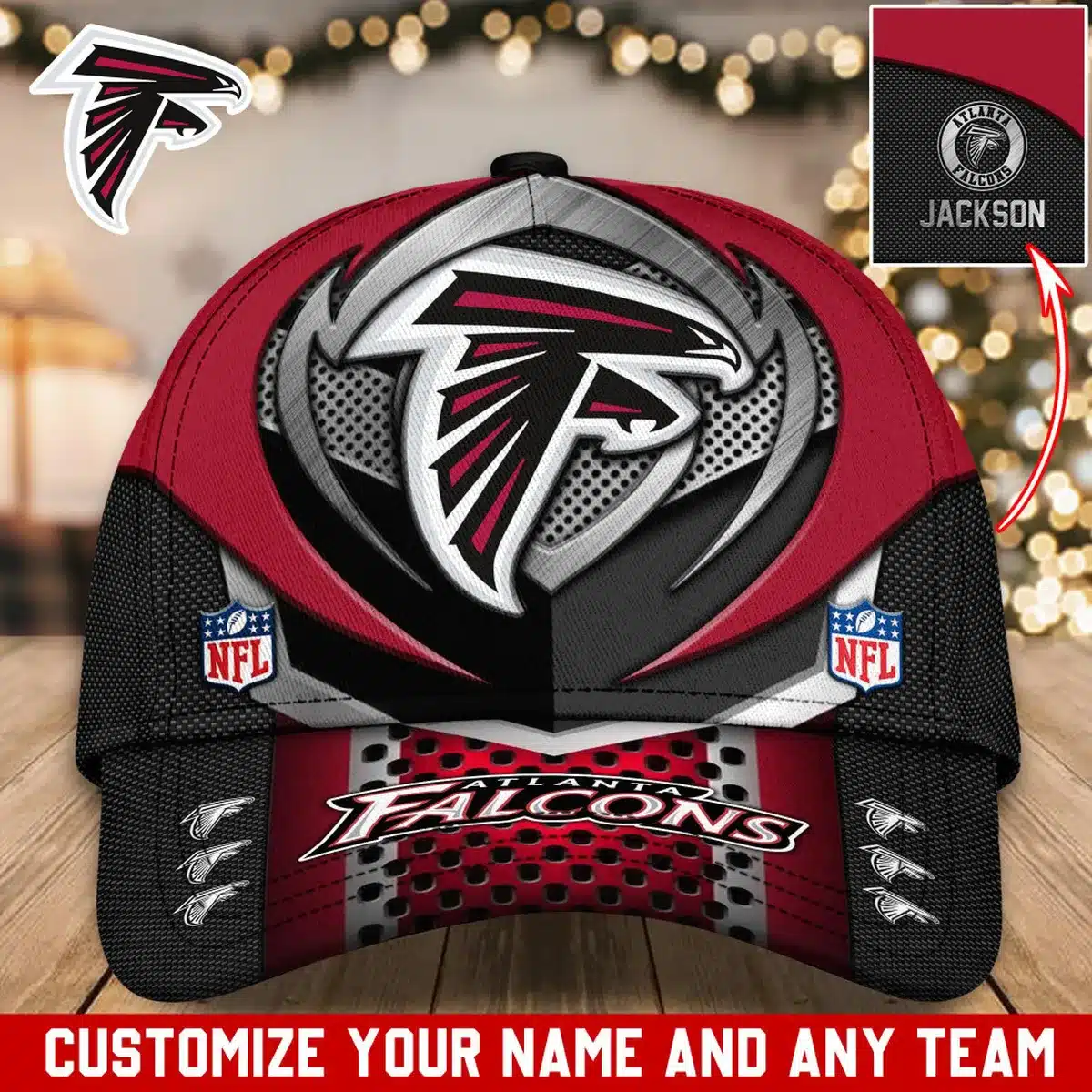 atlanta falcons classic cap gift for fans wty240619 vvzdh