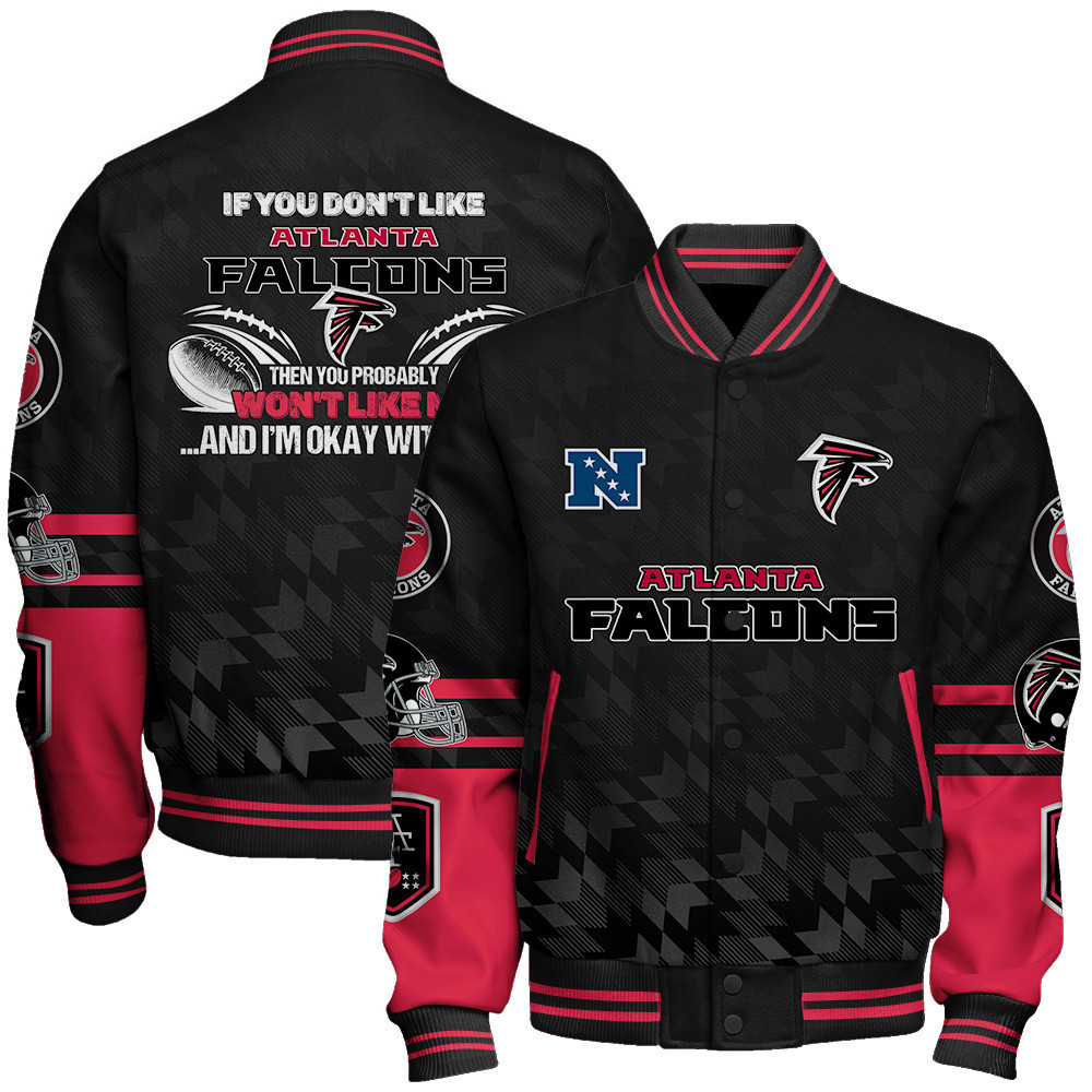 atlanta falcons nfl 2024 national football conference unisex baseball varsity jacket baseball jacket all over print v12 gjcas