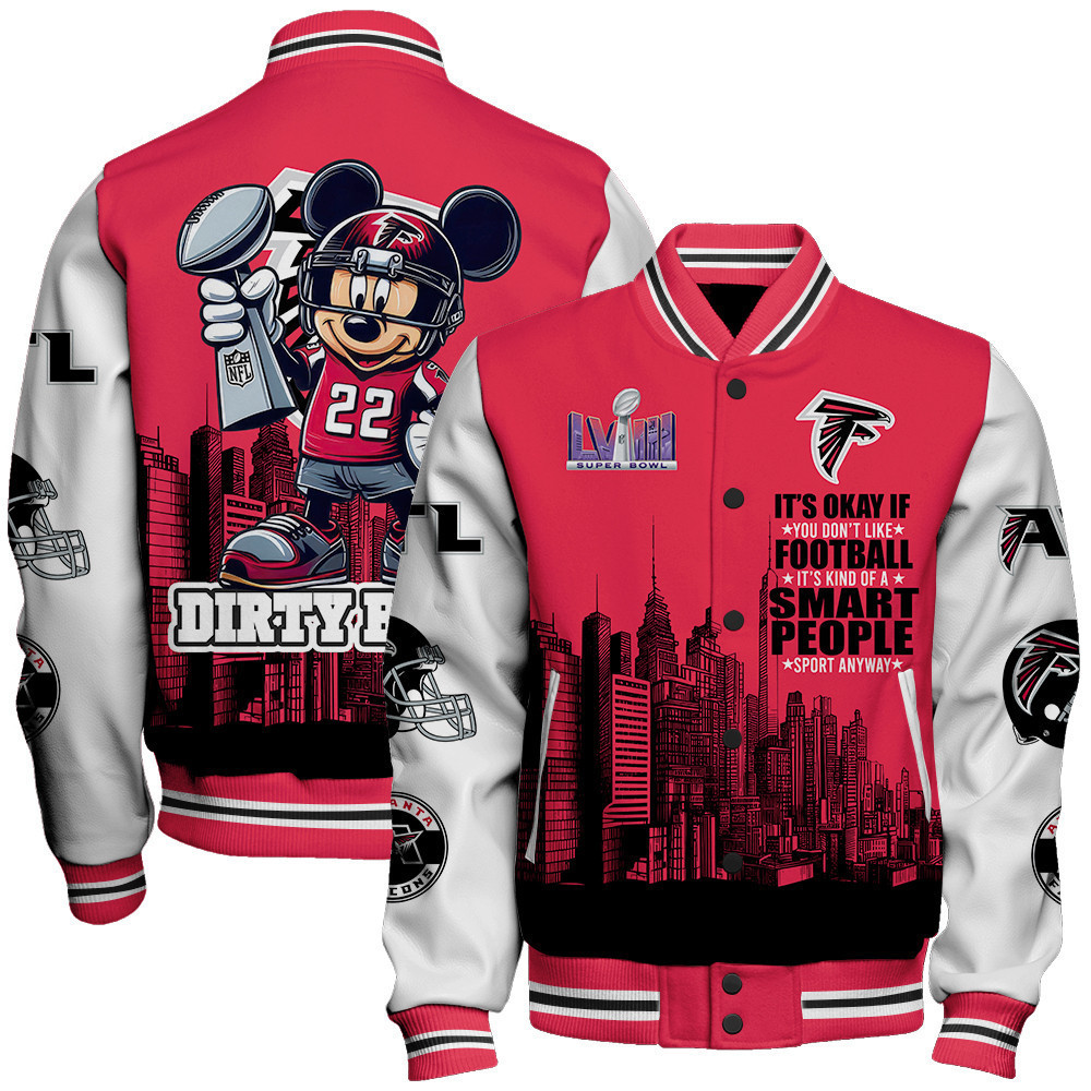 atlanta falcons nfl baseball varsity jacket baseball jacket all over print stm v5 a0bhn