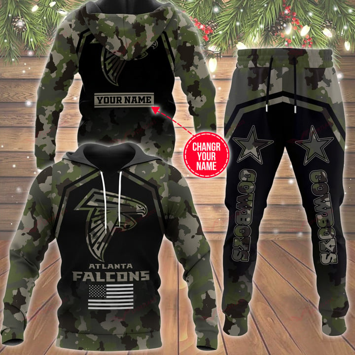 atlanta falcons personalized hoodie and joggers bb535 0w8f6