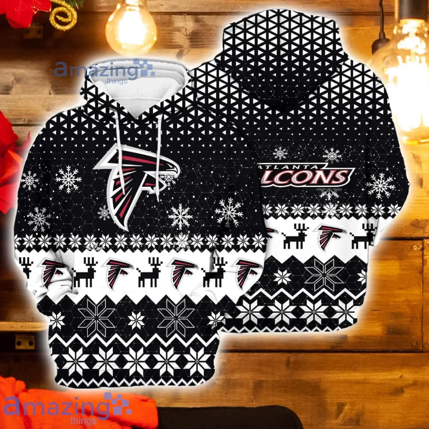 atlanta falcons sports football american new trends 3d hoodie christmas gift for men and women