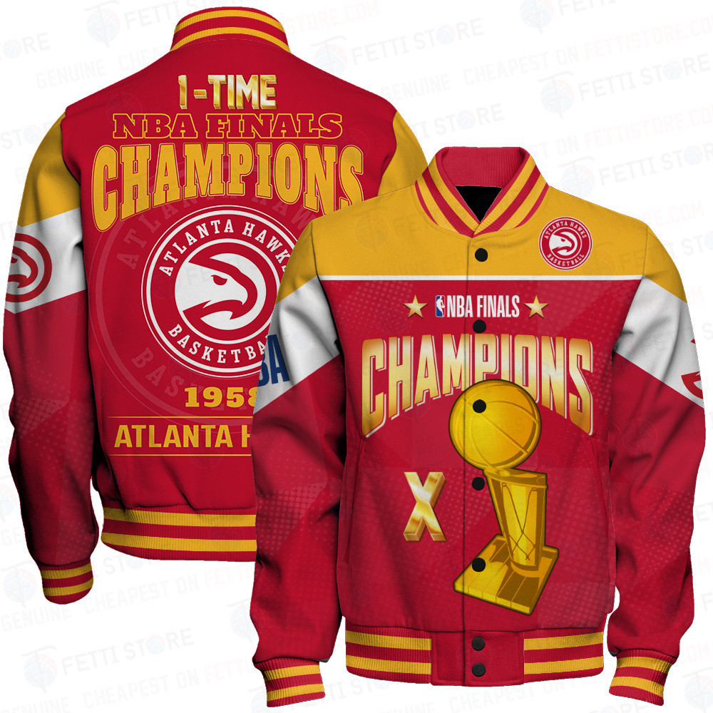 atlanta hawks champions print baseball varsity jacket baseball jacket all over print sfat v5 gvswf