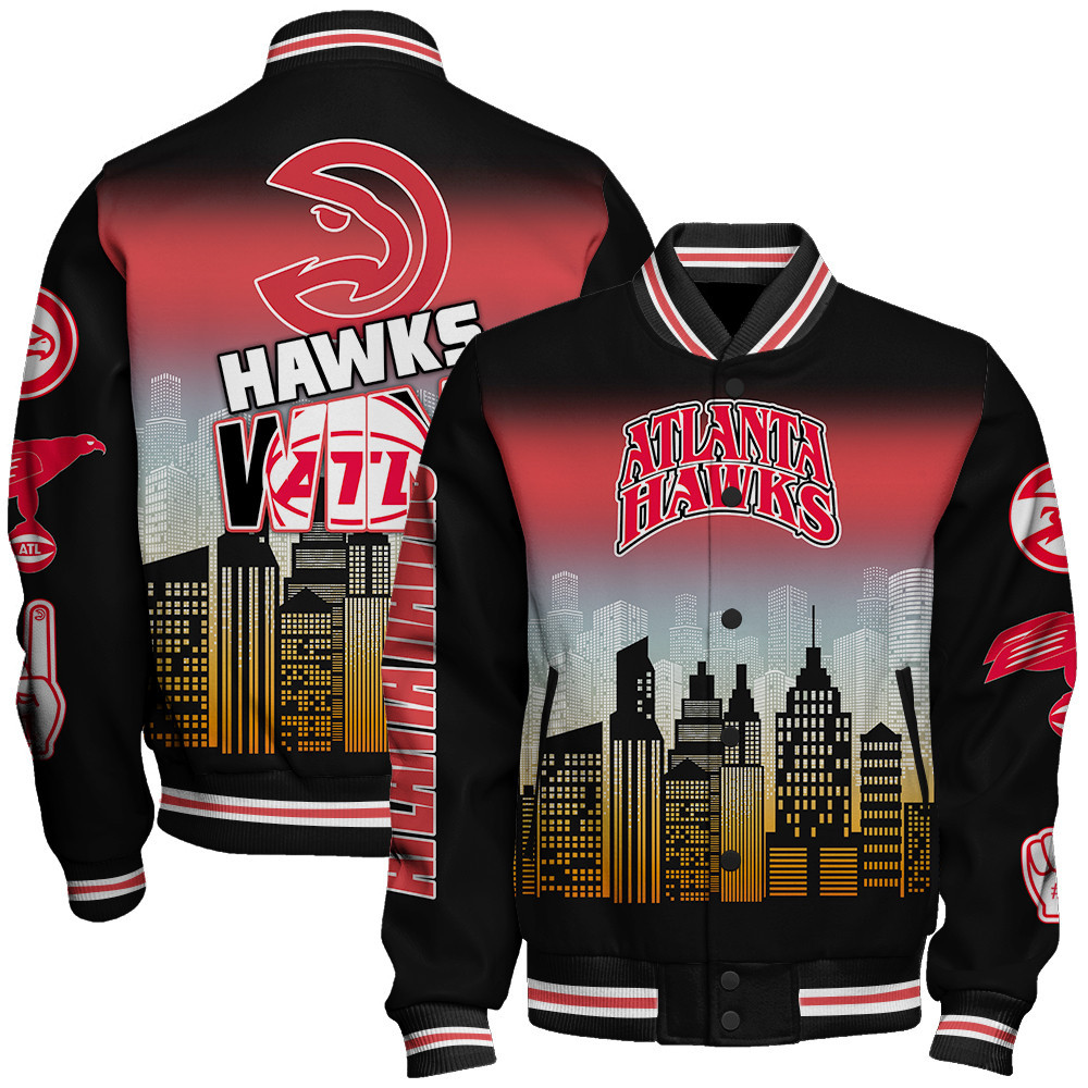 atlanta hawks nba baseball varsity jacket baseball jacket all over print stm v16 r2atq