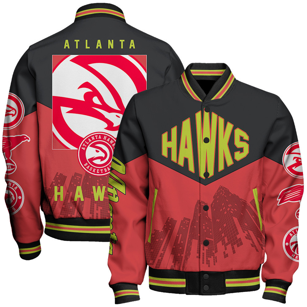 atlanta hawks nba baseball varsity jacket baseball jacket all over print stm v17 otnhj