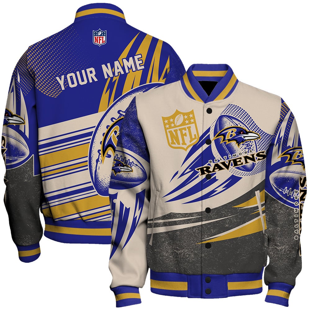 baltimore ravens aop varsity jacket baseball jacket all over print wf v10 fjfml