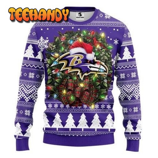 baltimore ravens christmas ugly for fans ugly christmas sweater gys6o