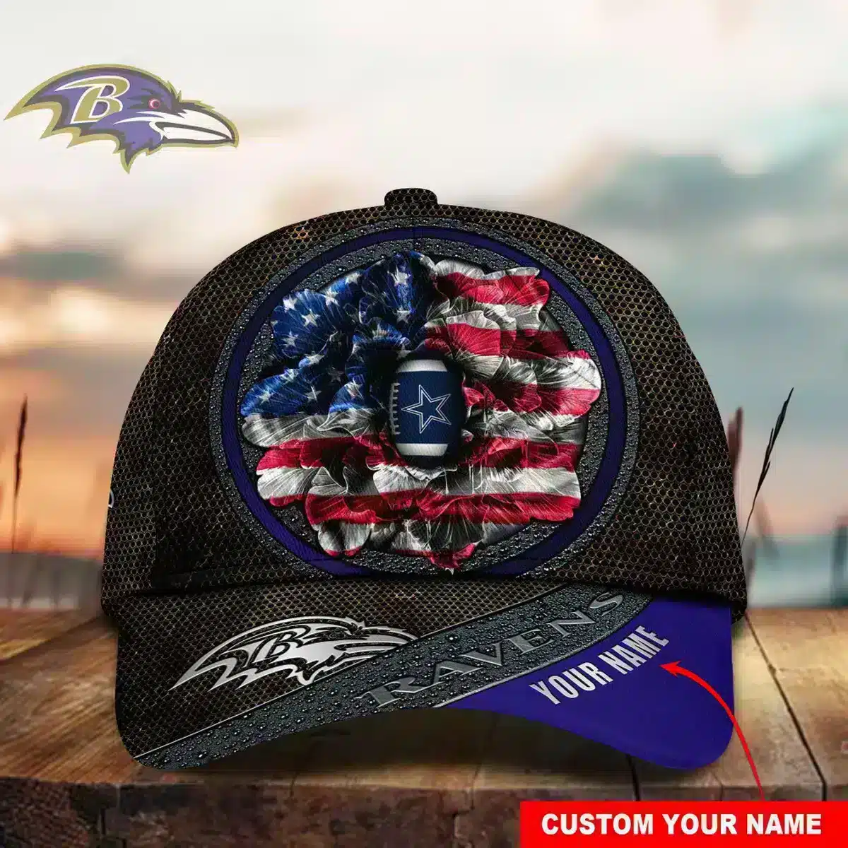 baltimore ravens classic cap gift for fans wty240624 fgmzc