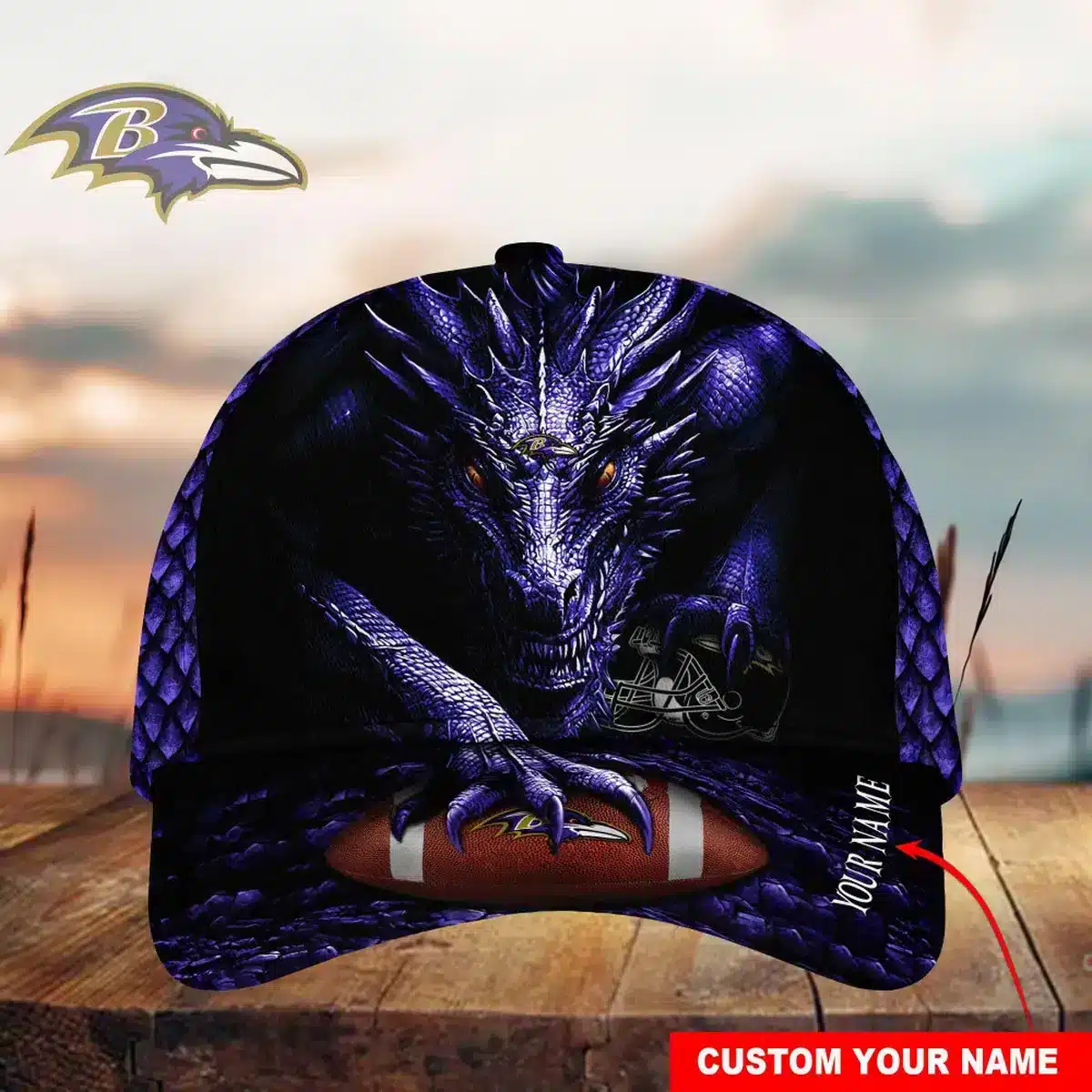 baltimore ravens classic cap gift for fans wty240626 yesd6