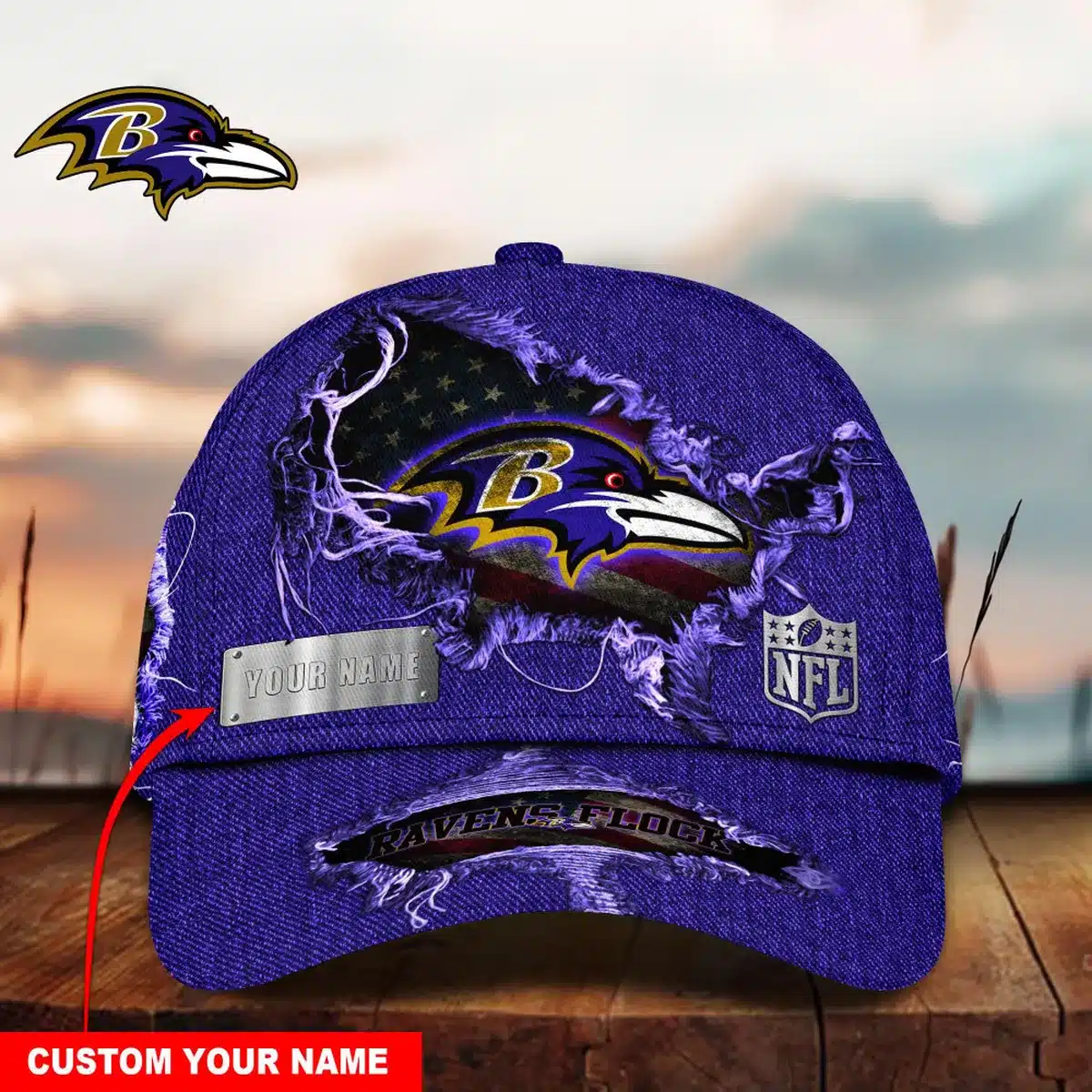 baltimore ravens classic cap gift for fans wty240644 qafjy