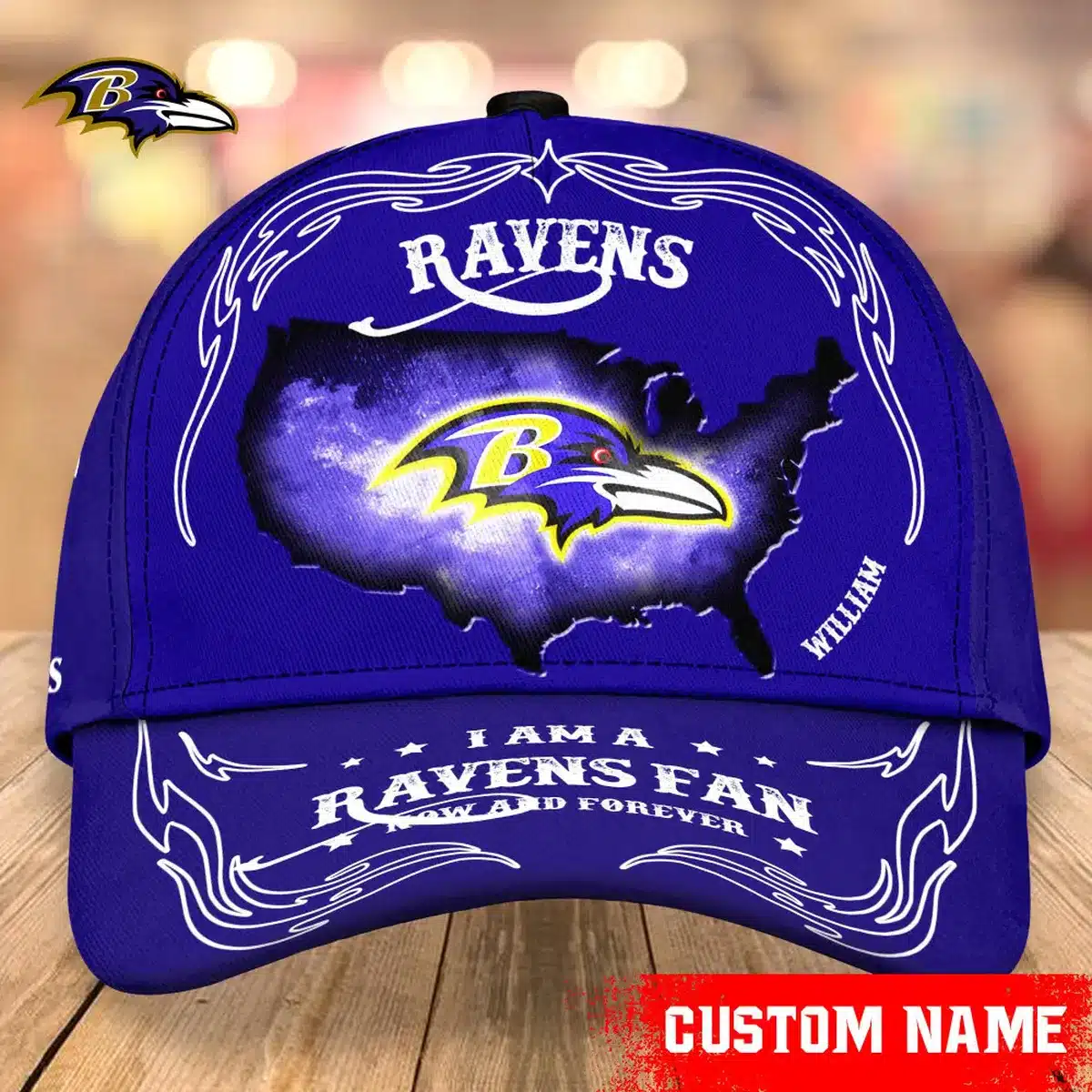 baltimore ravens classic cap gift for fans wty240673 brwkj