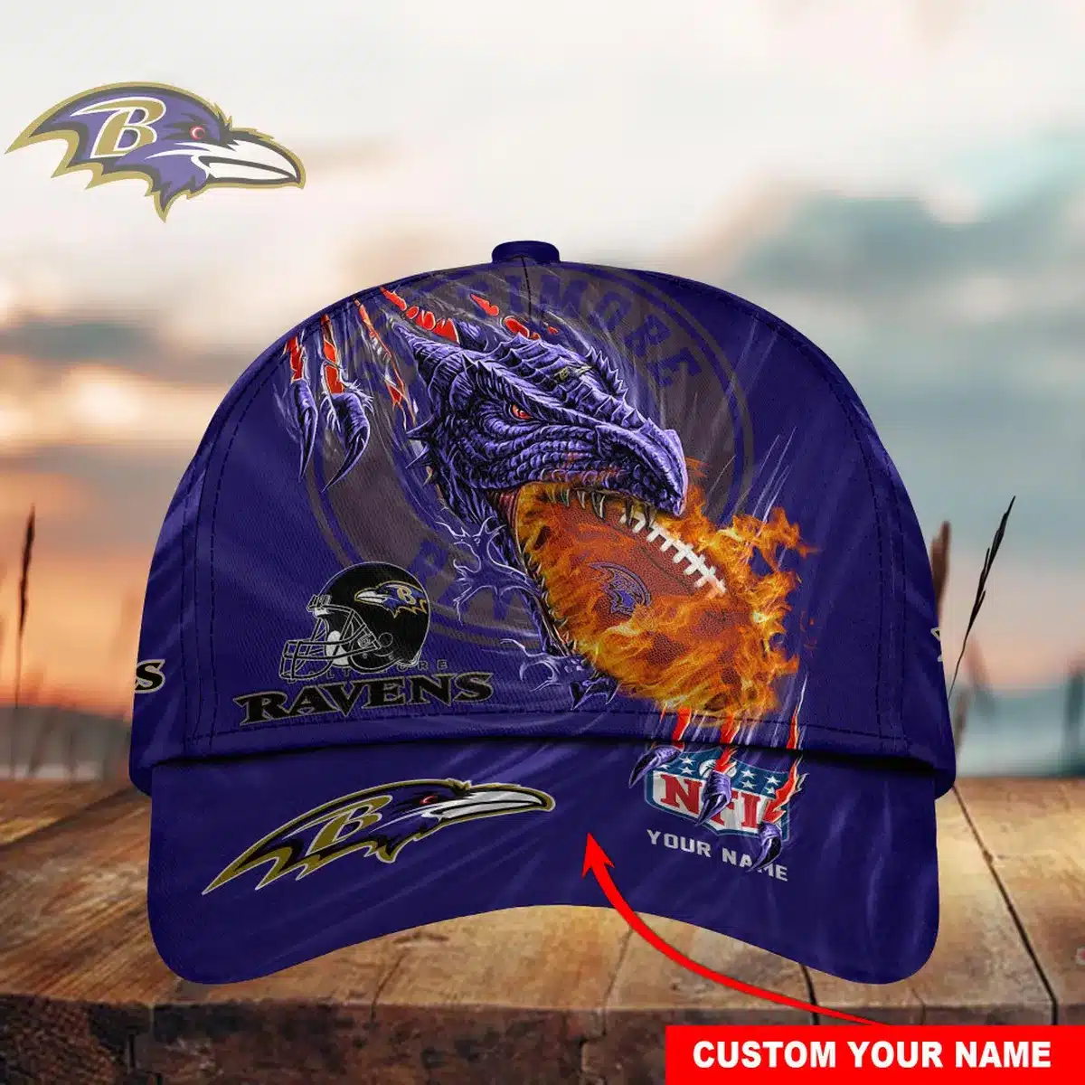 baltimore ravens classic cap gift for fans wty240680 y4rle