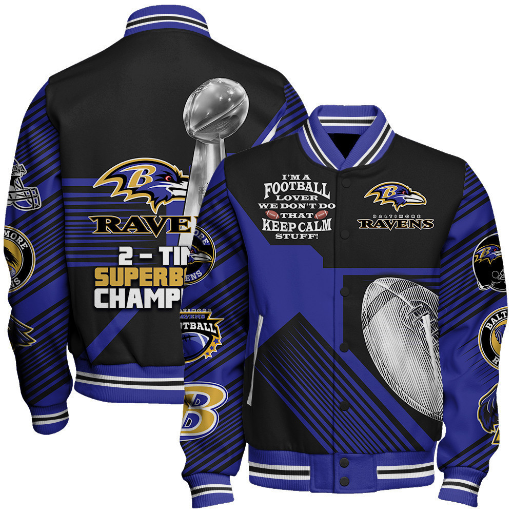 baltimore ravens nfl baseball varsity jacket baseball jacket all over print stm v2 amfug