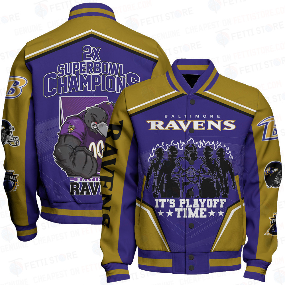 baltimore ravens nfl baseball varsity jacket baseball jacket all over print stm v6 rgj9z