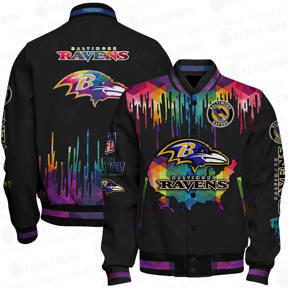 baltimore ravens nfl baseball varsity jacket baseball jacket all over print v3 tpu5z