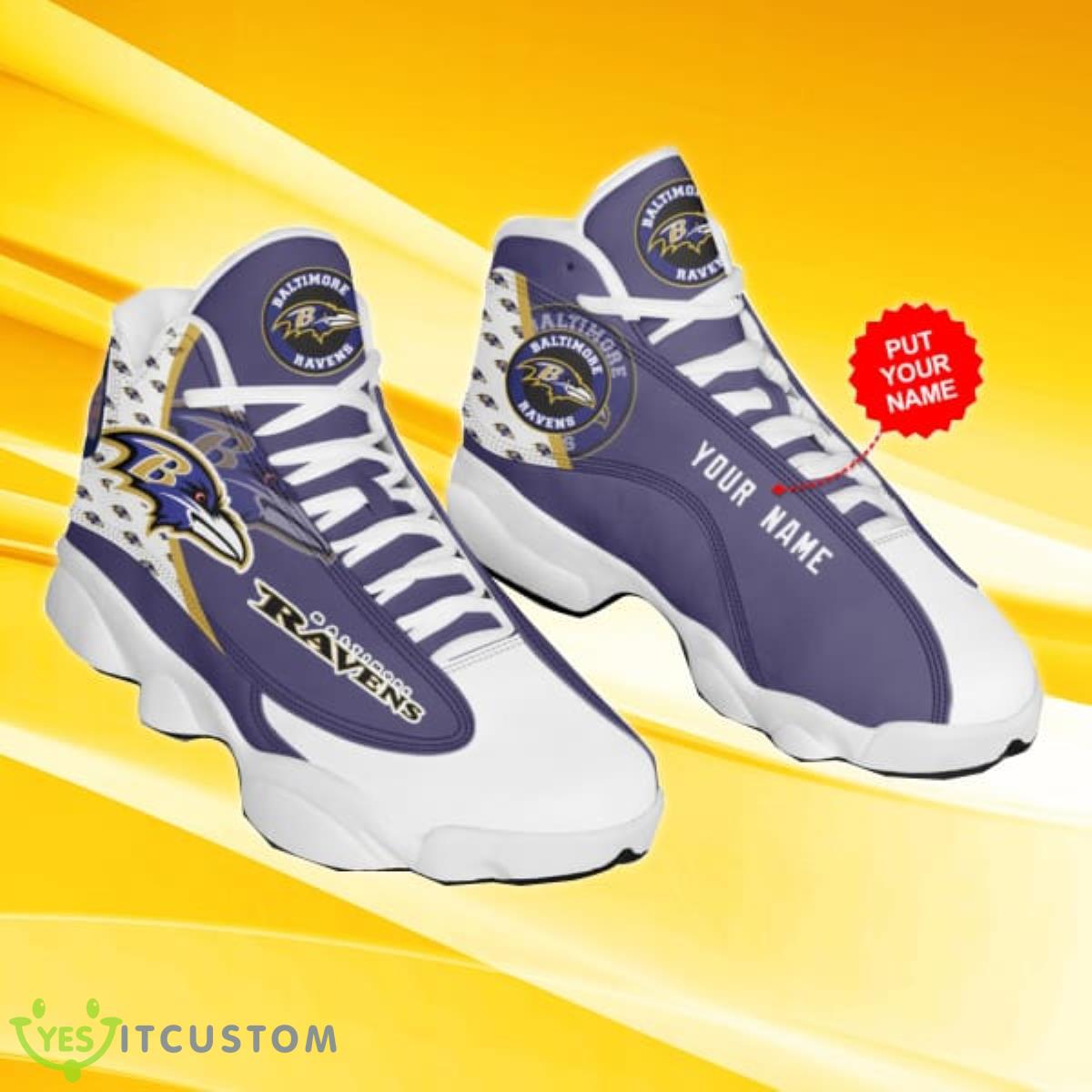 baltimore ravens nfl custom name air jordan 13 best gift