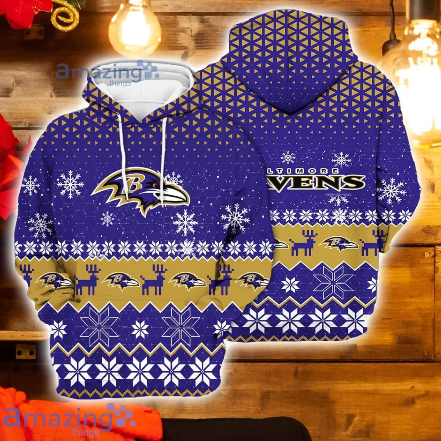 baltimore ravens sports football american new trends 3d hoodie christmas gift for men and women