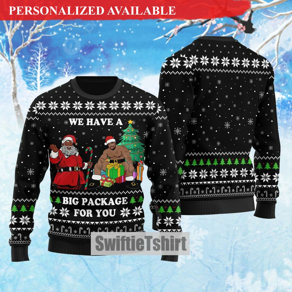 barry wood funny ugly christmas sweater 1394