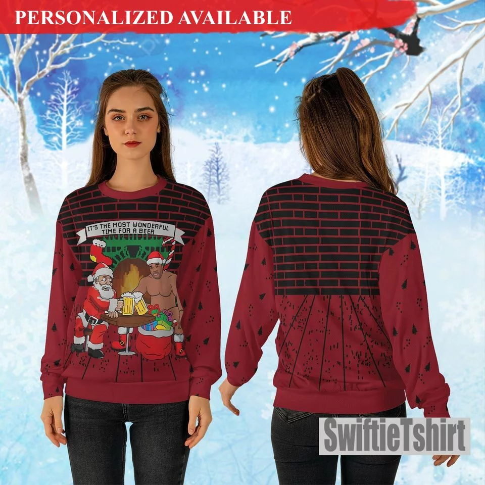 barry wood funny ugly christmas sweater 5914