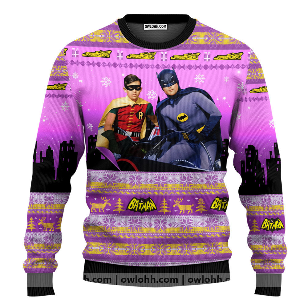 batman and robin sweater ugly christmas sweaters owl ohh ulfcf