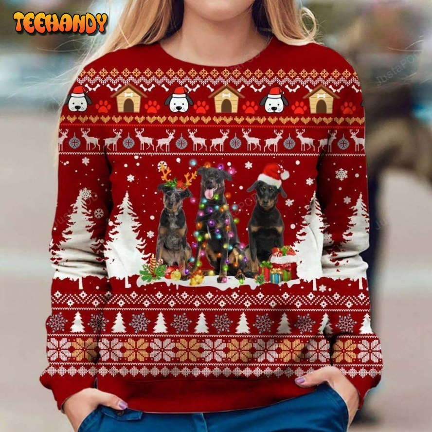 beauceron dog christmas ugly sweater ugly sweater christmas sweaters utsds