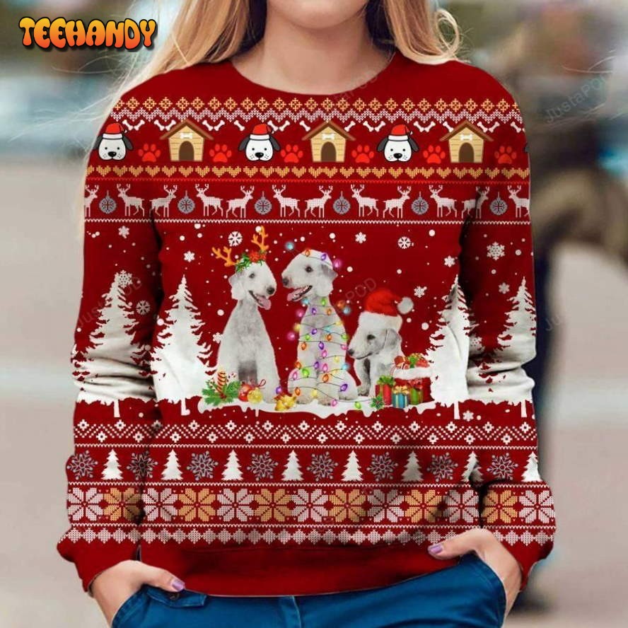 bedlington terrier christmas ugly sweater ugly sweater christmas sweaters r8p5h